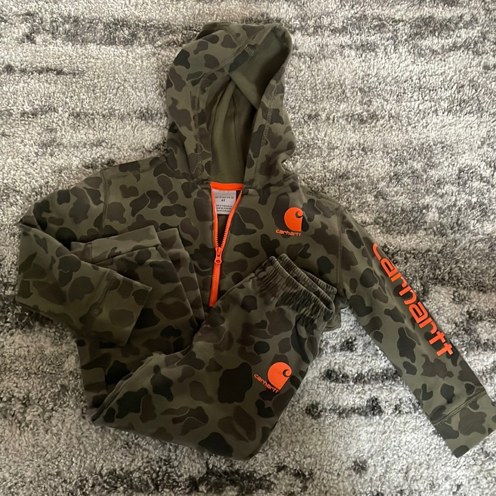 Carhartt Camo Sweat Set